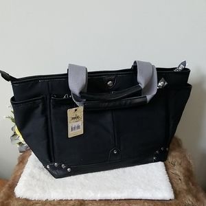 NWT Bitten by SJP studded tote bag